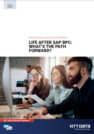  Life after SAP BPC: what’s the path forward?