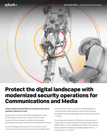 Protect the digital landscape with modernized security operations for Communications and Media