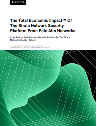 Forrester TEI Network Security Platform Report