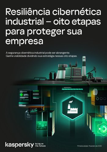 Resiliência cibernética industrial – oito etapas para proteger sua empresa.