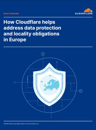 How Cloudflare helps address data protection and locality obligations in Europe