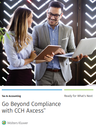 Go Beyond Compliance with CCH Axcess™