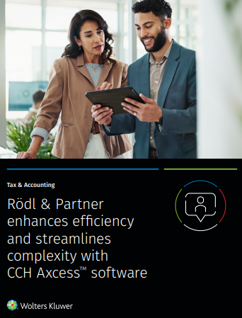  Rödl & Partner enhances efficiency and streamlines complexity with CCH Axcess™ software