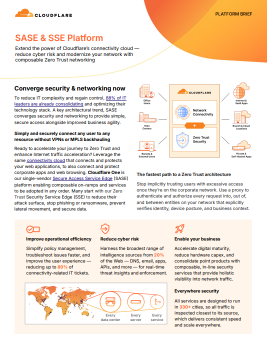 SASE & SSE Platform