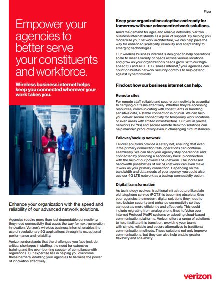 Empower your agencies to better serve your constituents and workforce