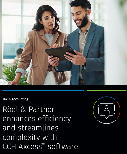 Rödl & Partner enhances efficiency and streamlines complexity with CCH Axcess™ software
