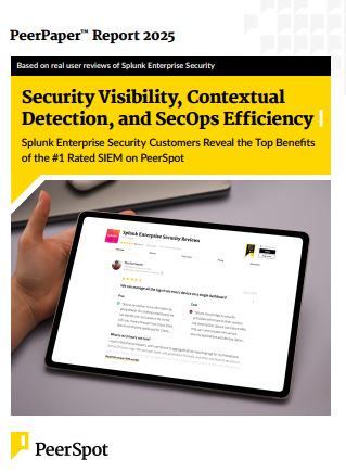 2025 PeerPaper™ Report: Security Visibility, Contextual Detection, and SecOps Efficiency