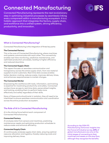 Connected Manufacturing