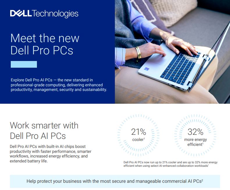 Meet the new Dell Pro PCs