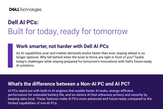 Dell AI PCs vs Non-AI PCs