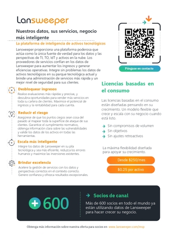 Nuestros datos, sus servicios, negocio más inteligente