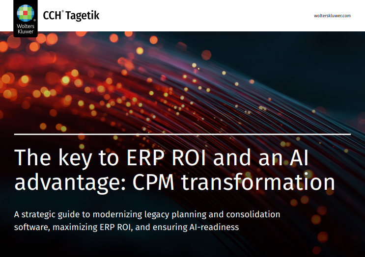 The key to ERP ROI and an AI advantage: CPM transformation