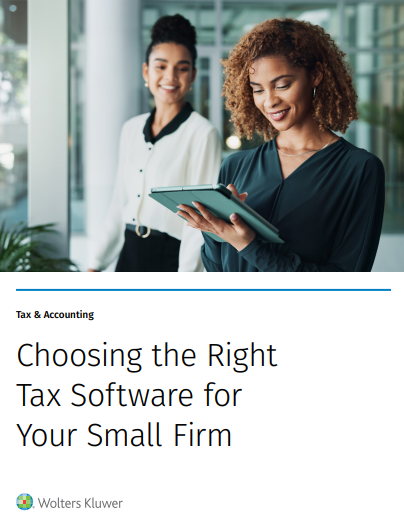 Choosing the Right Tax Software for Your Small Firm